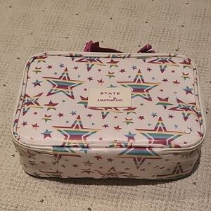American Girl Multicolor Star Print Case